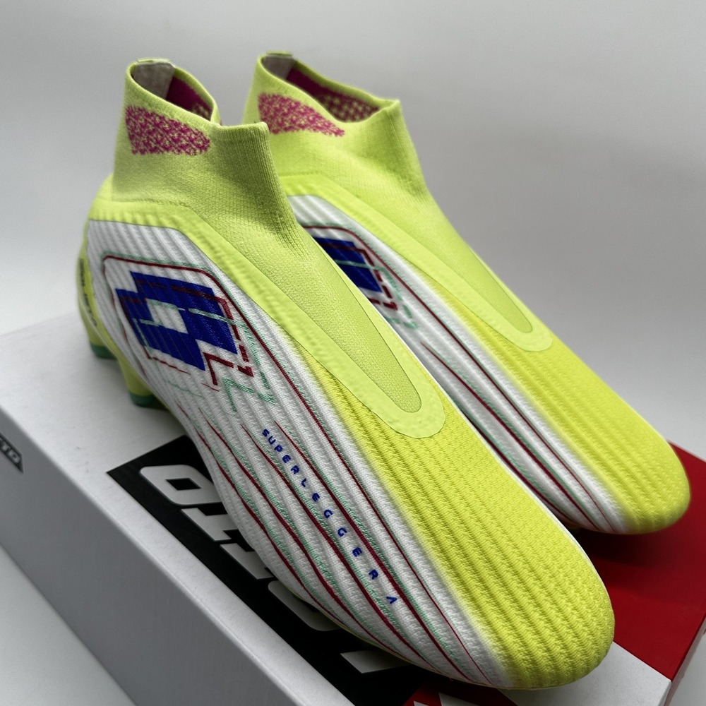 Lotto Solista 100 VIII Gravity FG Soccer Cleats Mens Size 10 Yellow 220556 - Picture 5 of 8